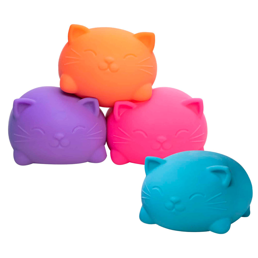 Adorable Character Super NeeDoh Cool Cats | Select Opal Prairie - Cute Animal-Shaped NeeDoh Fidget Toy for Kids Detail