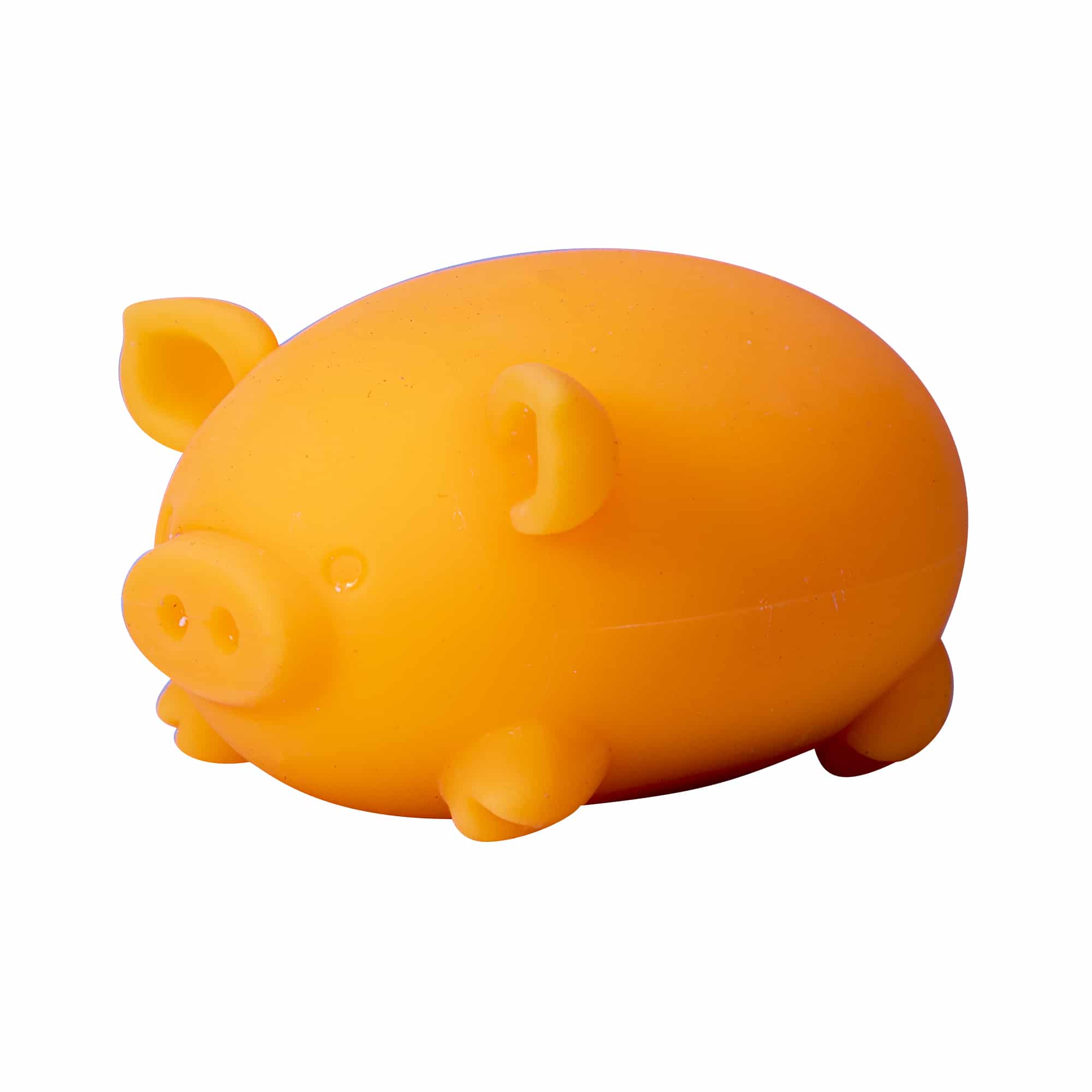 Animal-Shaped NeeDoh Dig’ It Pig | Select Velvet Canopy - Purrfect Cat Squishy Character Stress Toy Detail