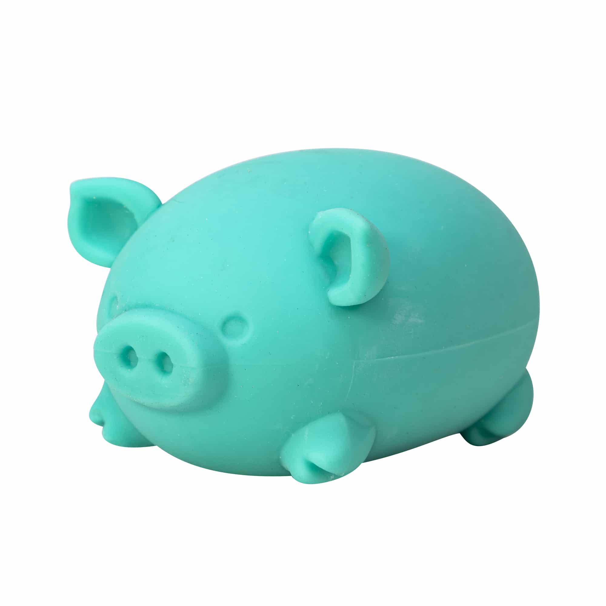Animal-Shaped NeeDoh Dig’ It Pig | Select Velvet Canopy - Purrfect Cat Squishy Character Stress Toy Detail
