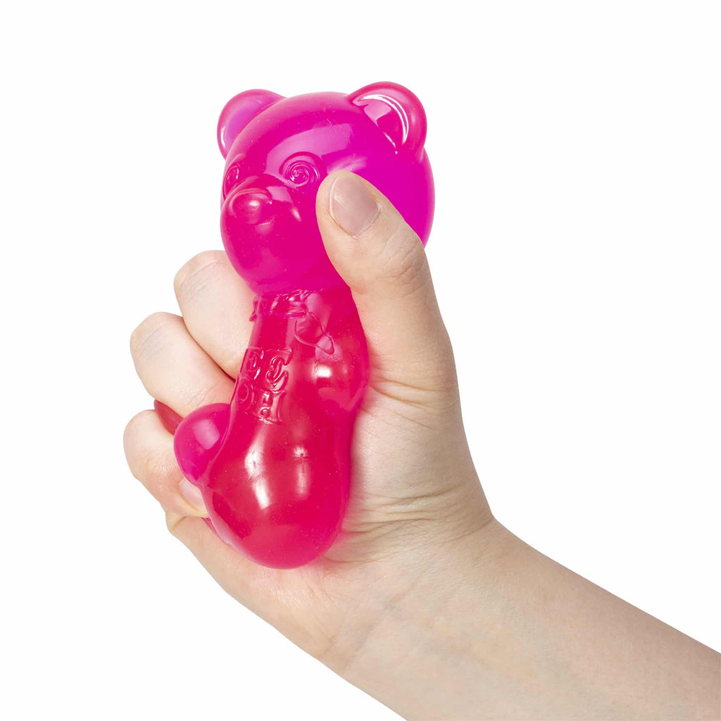 Animal-Shaped NeeDoh Gummy Bear | Edition Canyon Forest - Purrfect Cat Squishy Character Stress Toy Detail