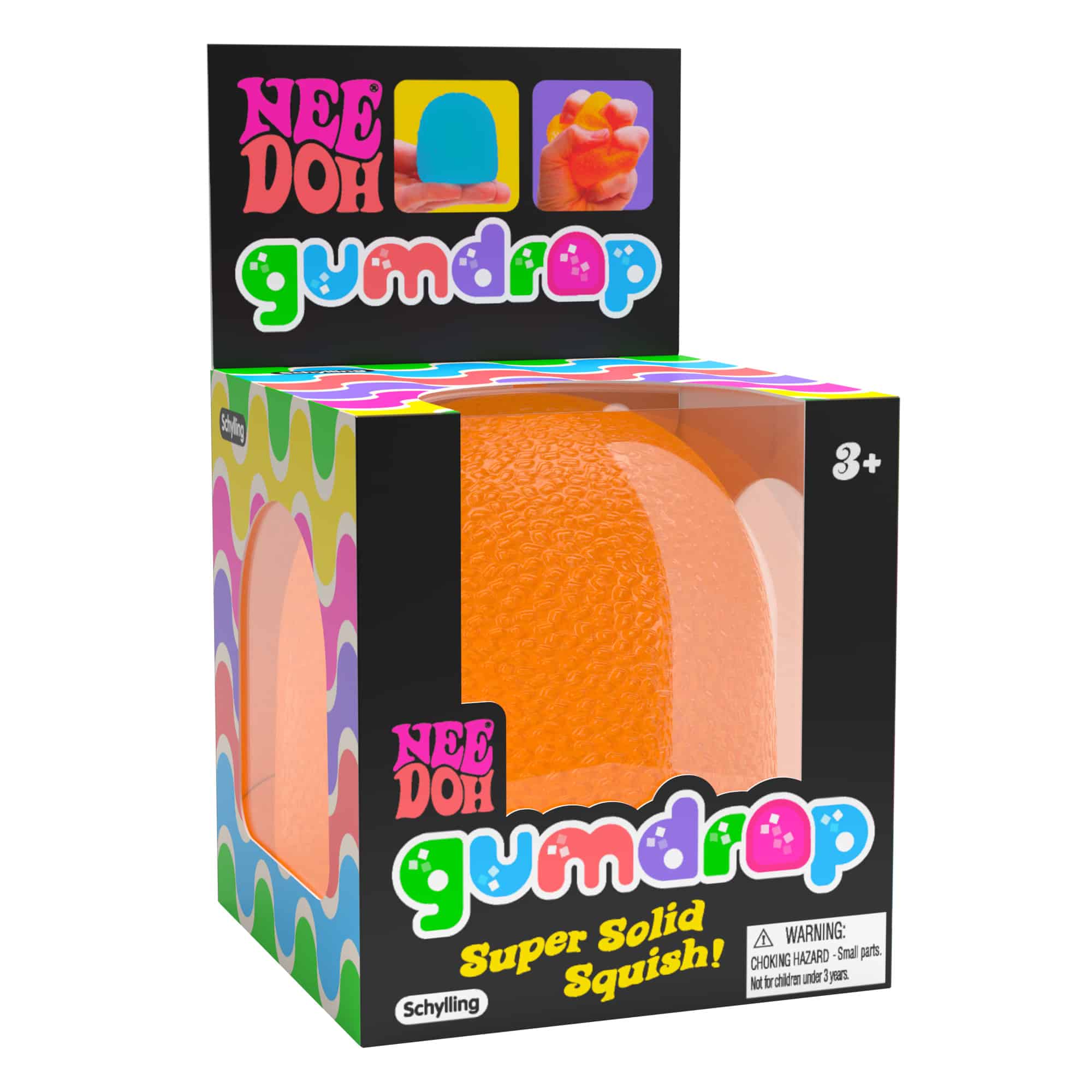 Deliciously Squishy NeeDoh Gumdrop | Edition Juniper Flare - Playful Star & Heart Shaped Geometric NeeDoh - Surprise Me! (Random Color)