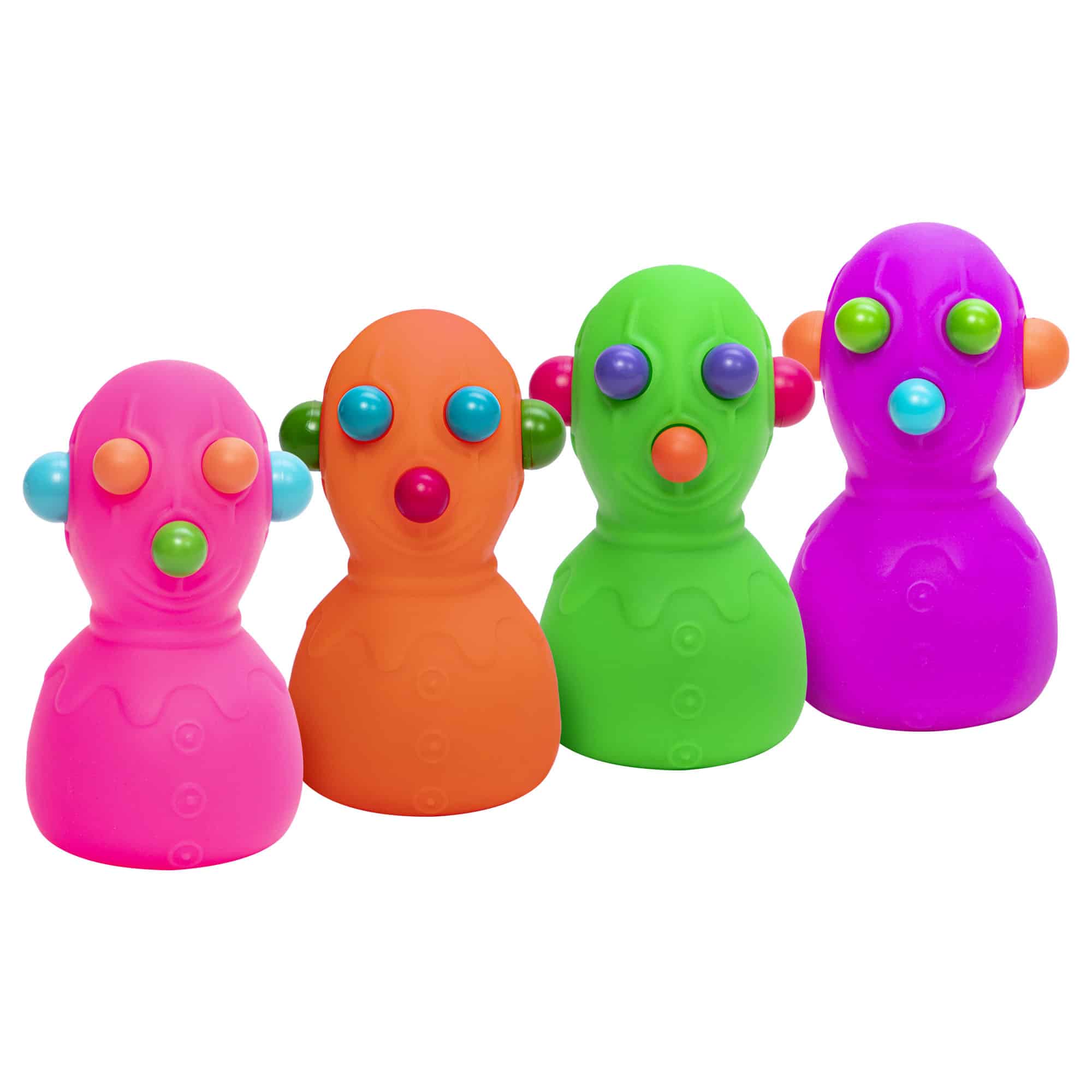 Animal-Shaped NeeDoh Panic Pete | Signature Seaside Bay - Purrfect Cat Squishy Character Stress Toy - Surprise Me! (Random Color)
