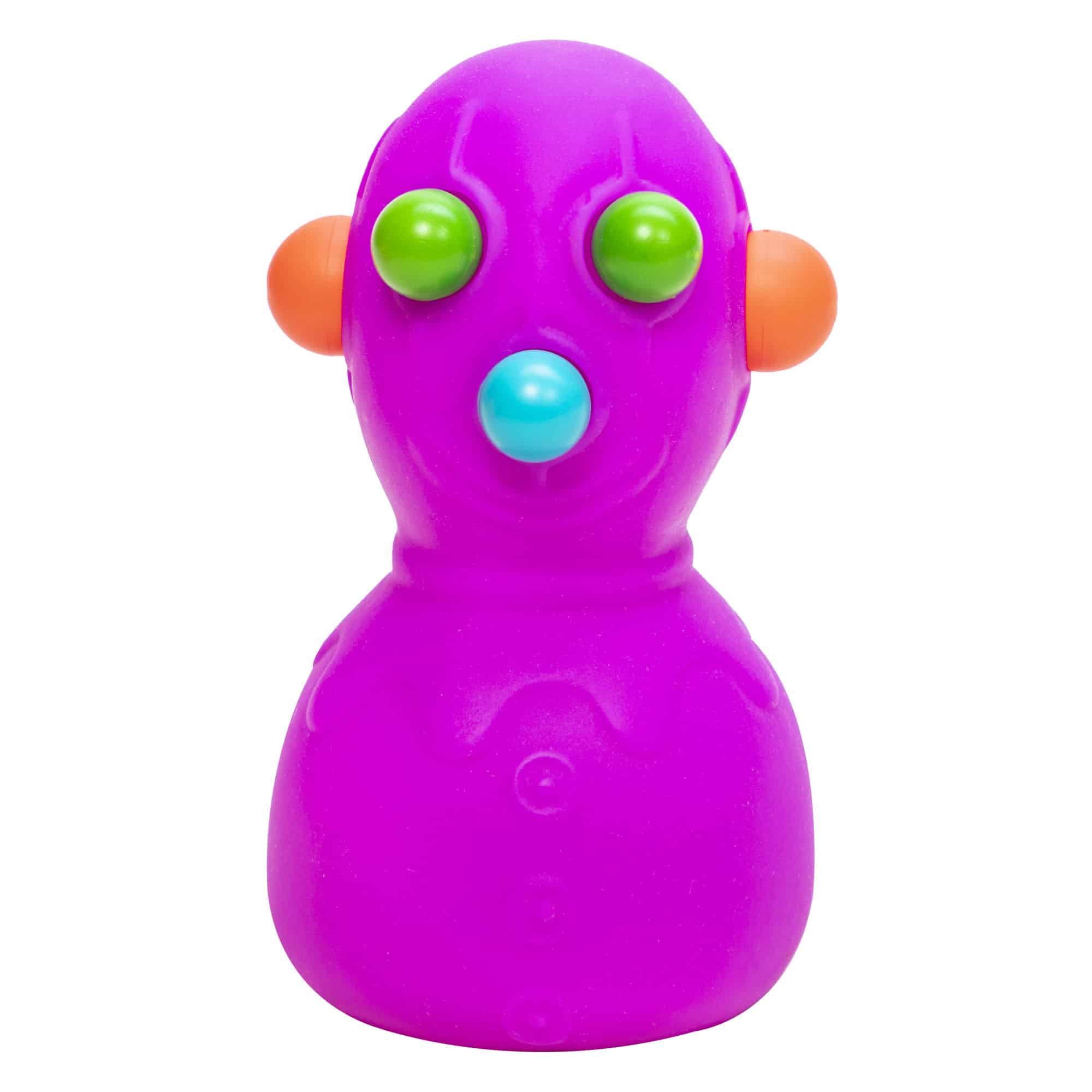 Animal-Shaped NeeDoh Panic Pete | Signature Seaside Bay - Purrfect Cat Squishy Character Stress Toy Detail