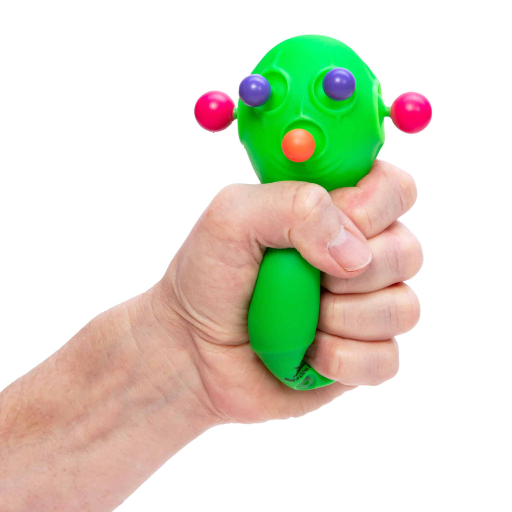 Animal-Shaped NeeDoh Panic Pete | Signature Seaside Bay - Purrfect Cat Squishy Character Stress Toy Detail