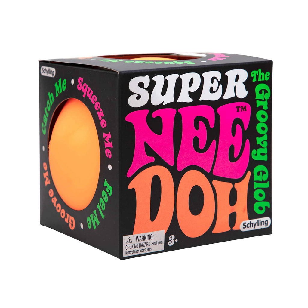 Satisfyingly Squishable Super NeeDoh | Collection Velvet Bloom - Super-Squishy Classic NeeDoh Ball for Anxiety - Surprise Me! (Random Color)